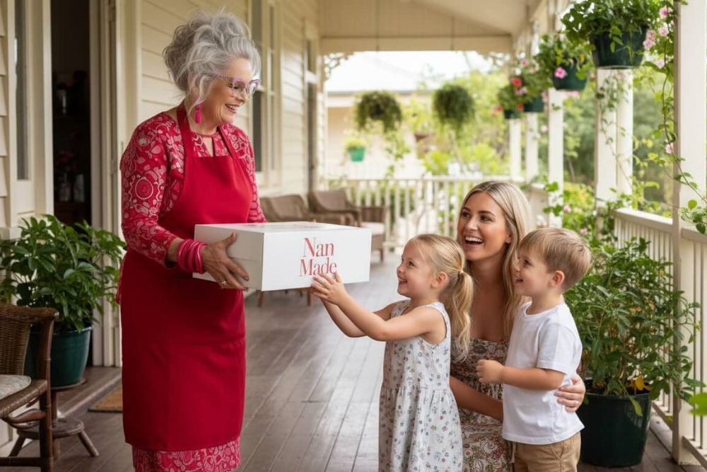 Woman building her Nan Made business
