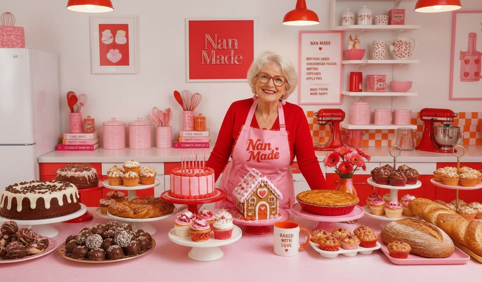 Woman building her Nan Made business